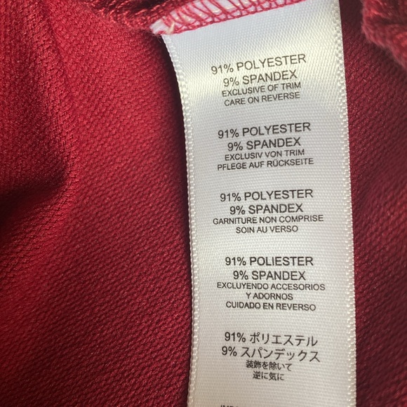 Sherpa outdoor gear XXL zip up top in dark red. - Picture 4 of 6